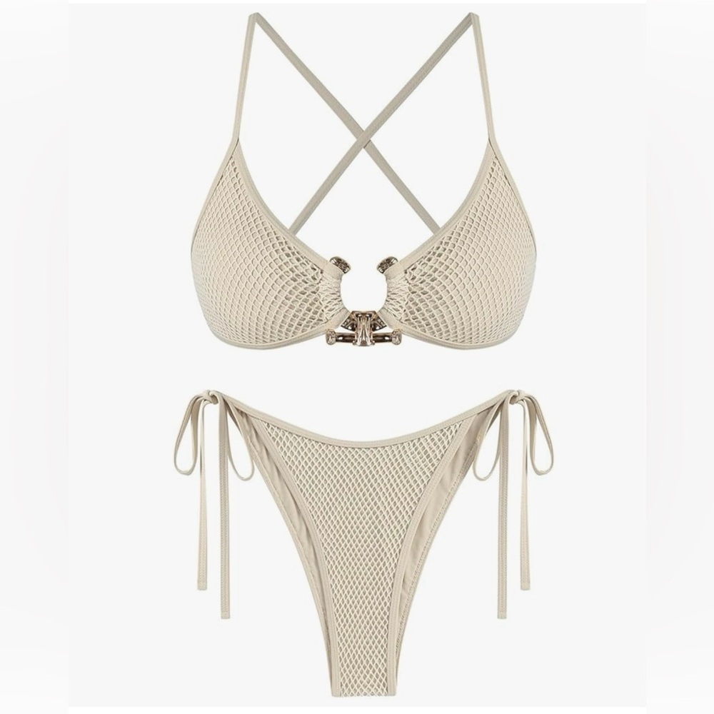 ZAFUL Sexy Bikini Set with Cutouts for Women size M
